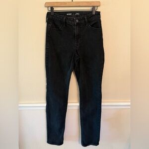 ❇️Old Navy Women's WOW Black Straight Leg Jeans 2 for $22❇️